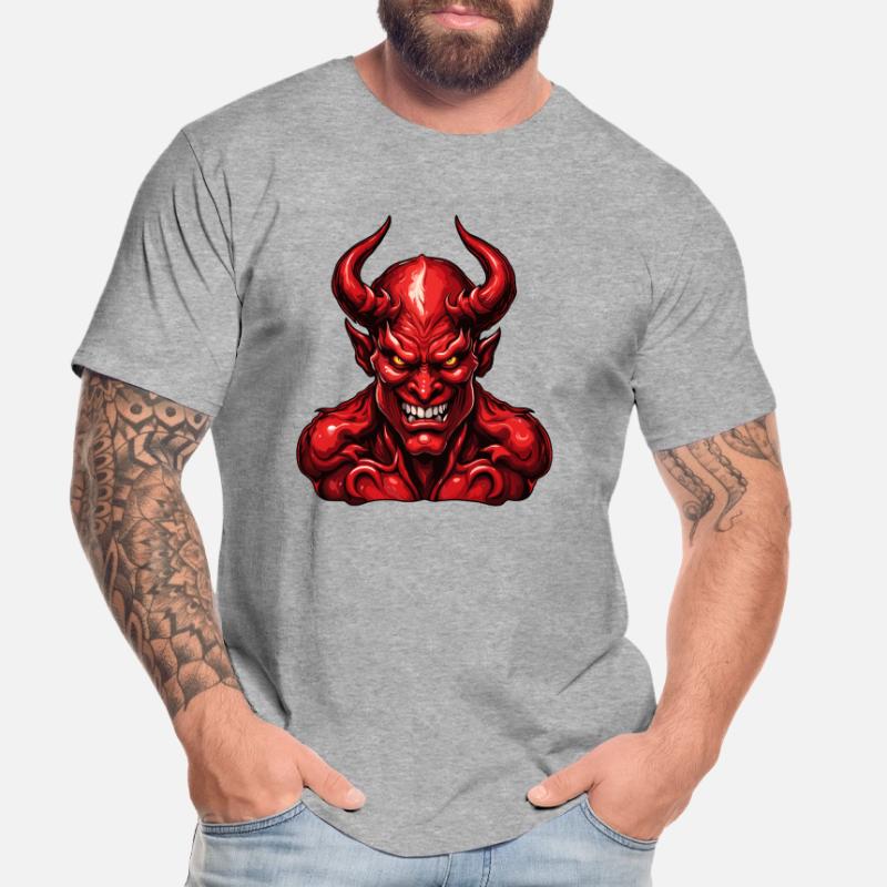 Devil / Hell / Horror / Devilish / Evil Men's Premium Organic T-Shirt