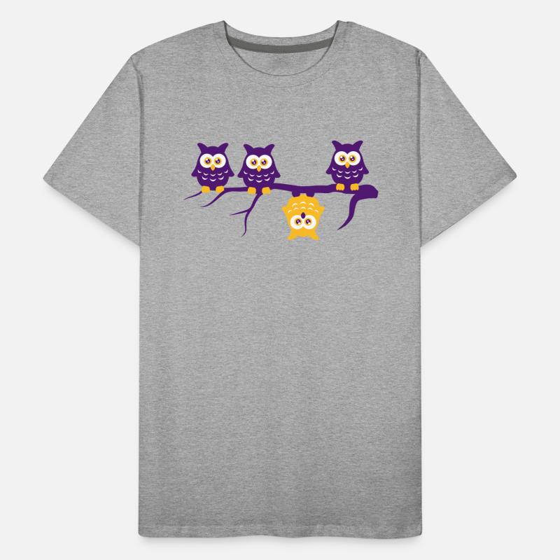 Be different 4 owls Abdulazeez differ Men's Premium Organic T-Shirt
