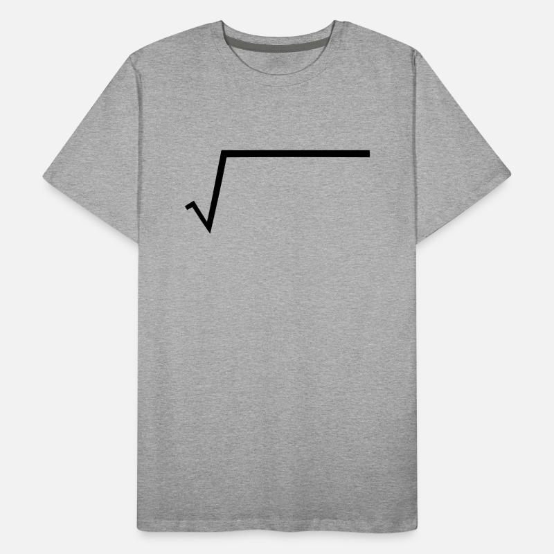 Math - Root - Radical Men's Premium Organic T-Shirt