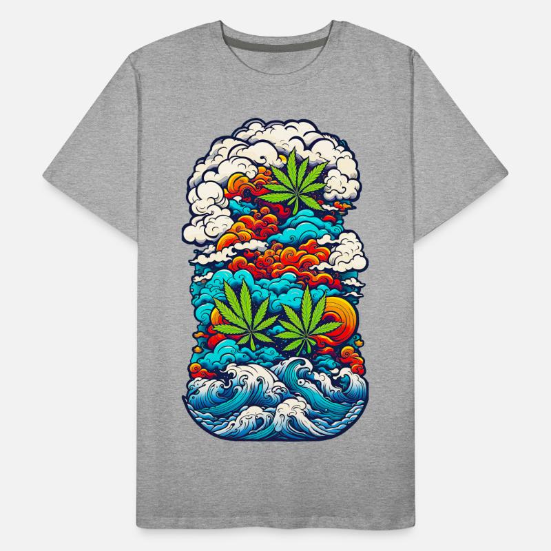 High waves 04 Männer Premium Bio T-Shirt