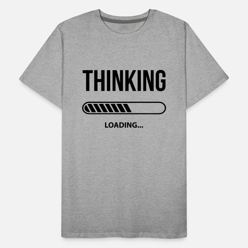 Thinking Loading T-shirt bio Premium Homme
