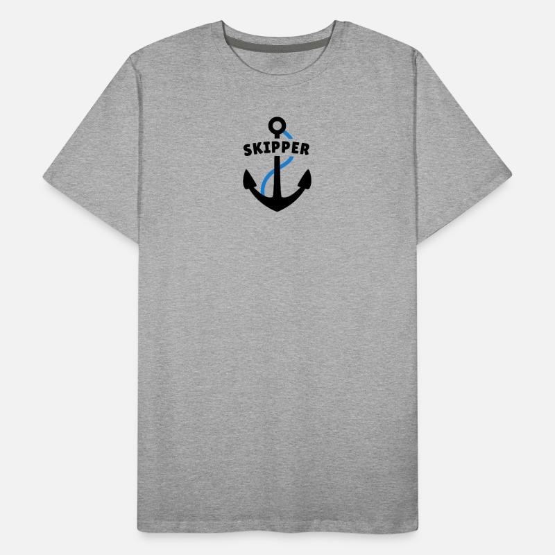 Skipper Männer Premium Bio T-Shirt