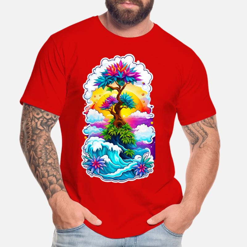 High waves 03 Männer Premium Bio T-Shirt