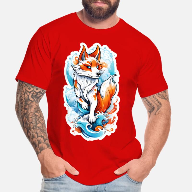 Fuchs Männer Premium Bio T-Shirt