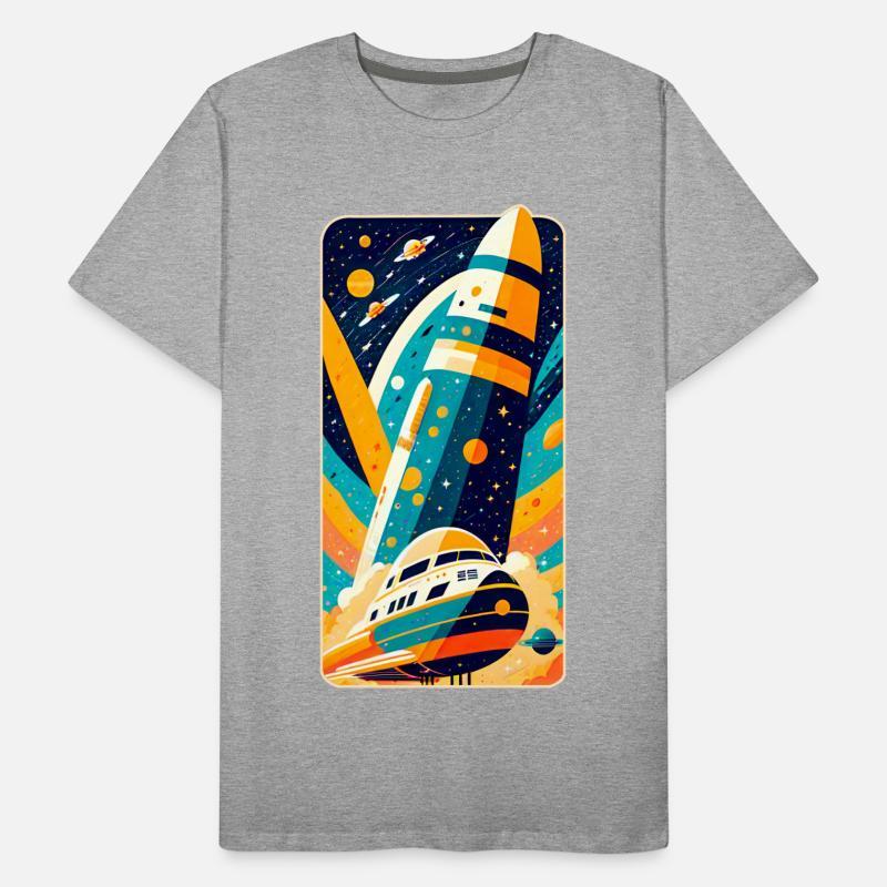 Navette spatiale T-shirt bio Premium Homme