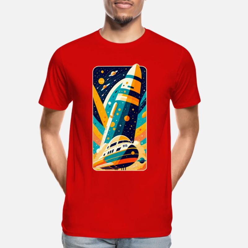 Navette spatiale T-shirt bio Premium Homme