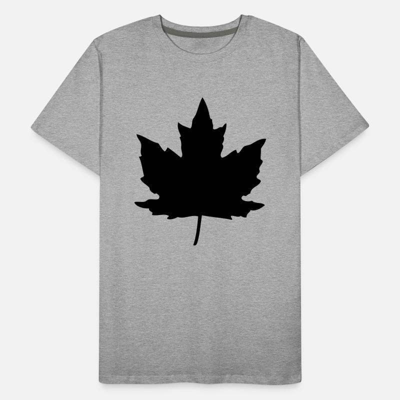 Maple Leaf Men's Premium Organic T-Shirt