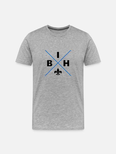 Balkan Bosnian Edition - Men's Premium Organic T-Shirt - heather grey