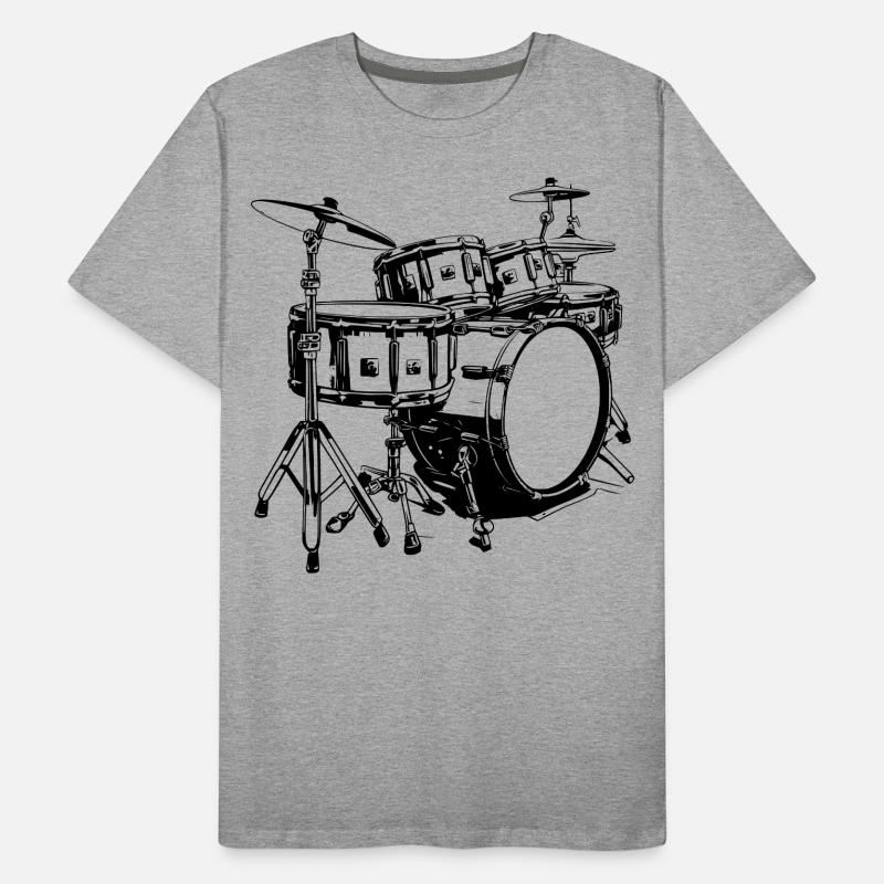 Percussion T-shirt bio Premium Homme
