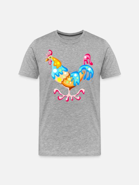 weather vane - Men's Premium Organic T-Shirt - heather grey