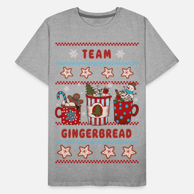 Team Gingerbread Men's Premium Organic T-Shirt