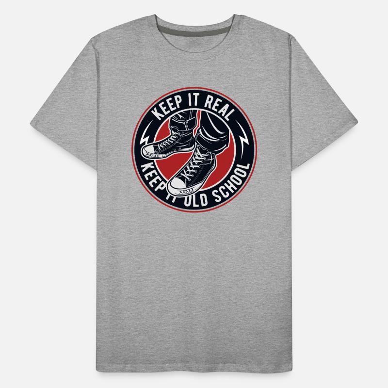 Keep It Old School Männer Premium Bio T-Shirt
