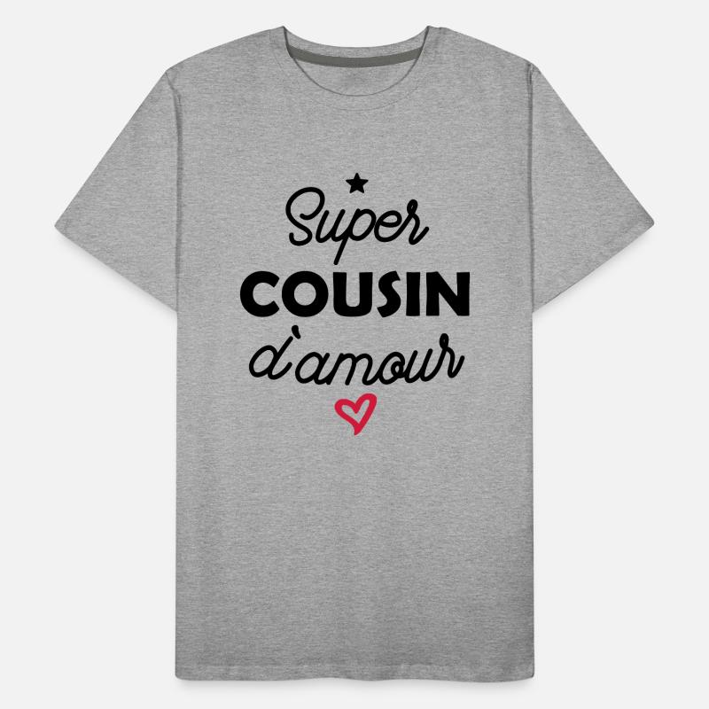 super cousin d amour T-shirt bio Premium Homme
