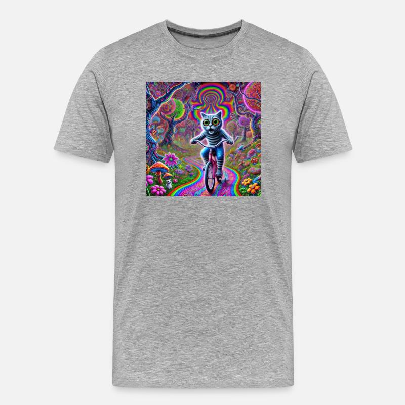 89C984E6 74EA 4950 9037 656EA58D9FA0 - Männer Premium Bio T-Shirt - Grau meliert