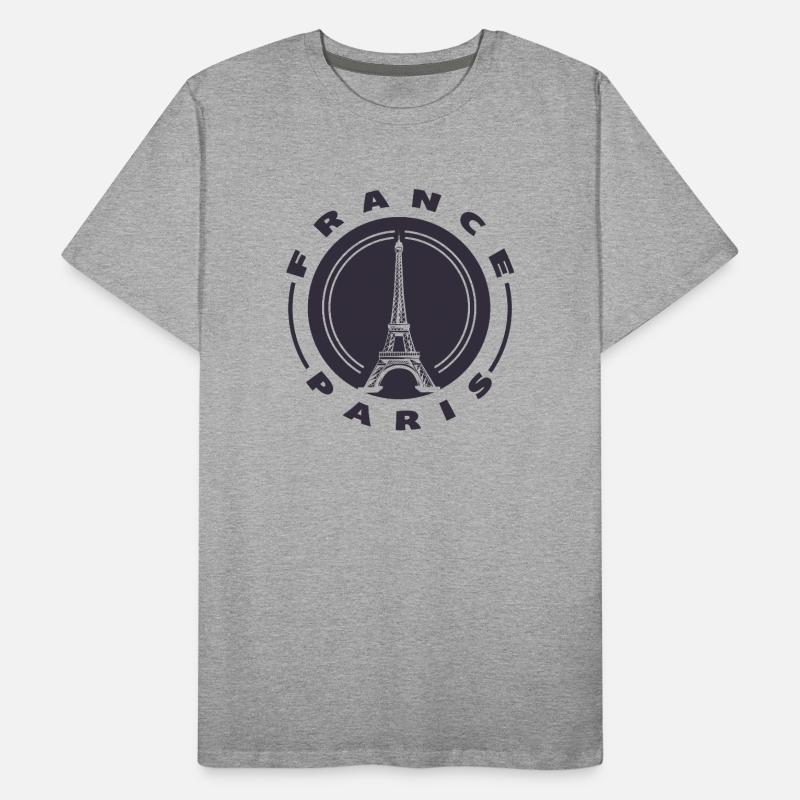 Tour Eiffel Paris T-shirt bio Premium Homme