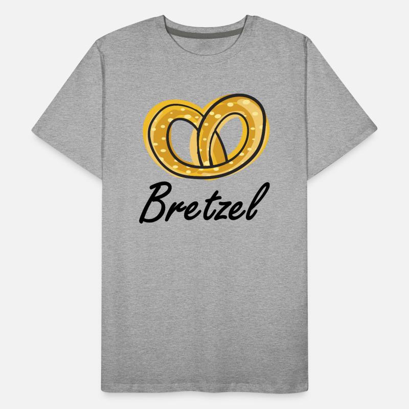 bretzel T-shirt bio Premium Homme