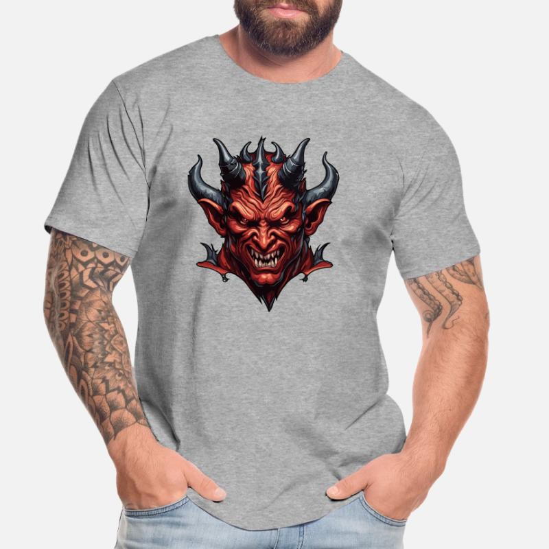 Devil / Hell / Horror / Devilish / Evil Men's Premium Organic T-Shirt