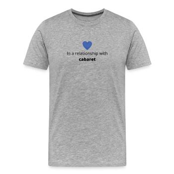 poison relation unique prise avec cabaret - T-shirt bio Premium Homme - gris chiné - Devant - Damien (186cm)