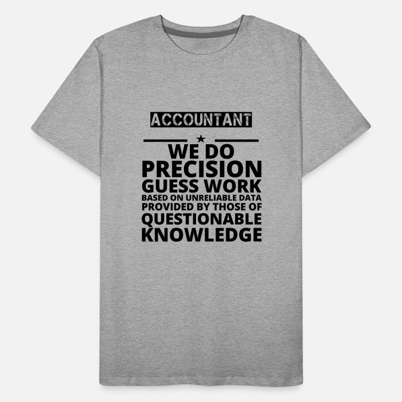 poison problème précision travail COMPTABLE T-shirt bio Premium Homme