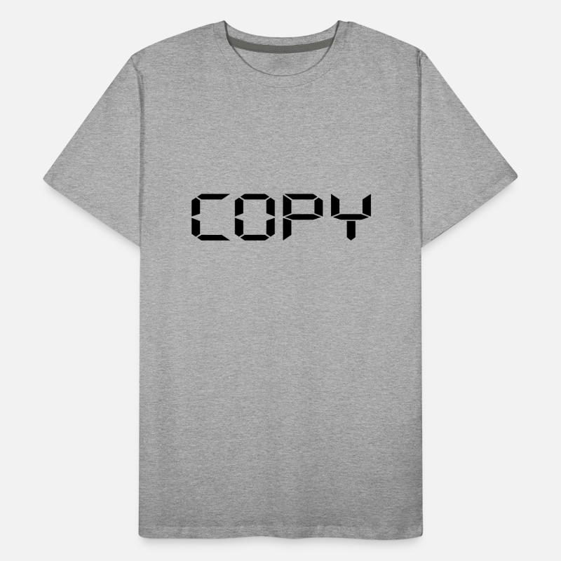 Copy - Copy and Paste T-shirt bio Premium Homme