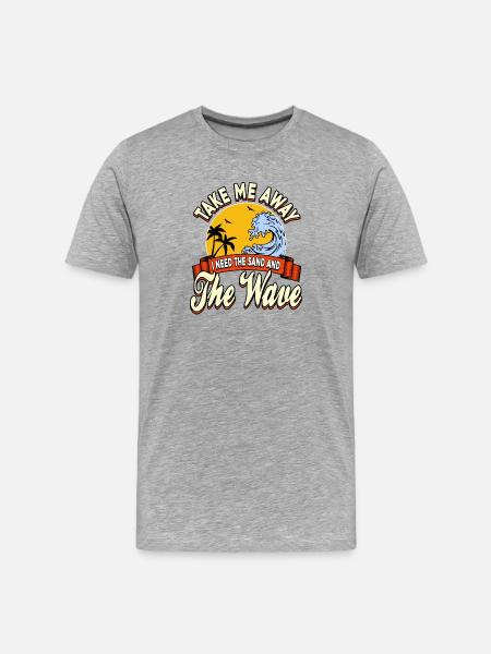 Cool Summer Shirt 2018 - Men's Premium Organic T-Shirt - heather grey