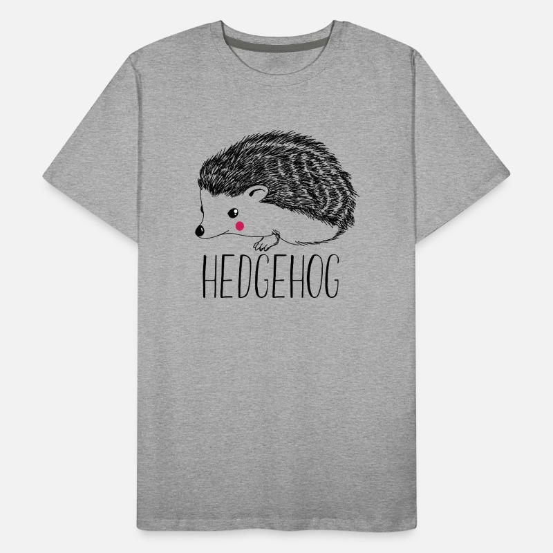 hérisson T-shirt bio Premium Homme