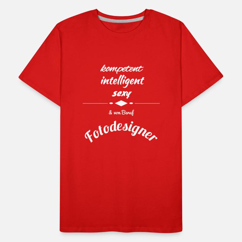 Fotodesigner Männer Premium Bio T-Shirt