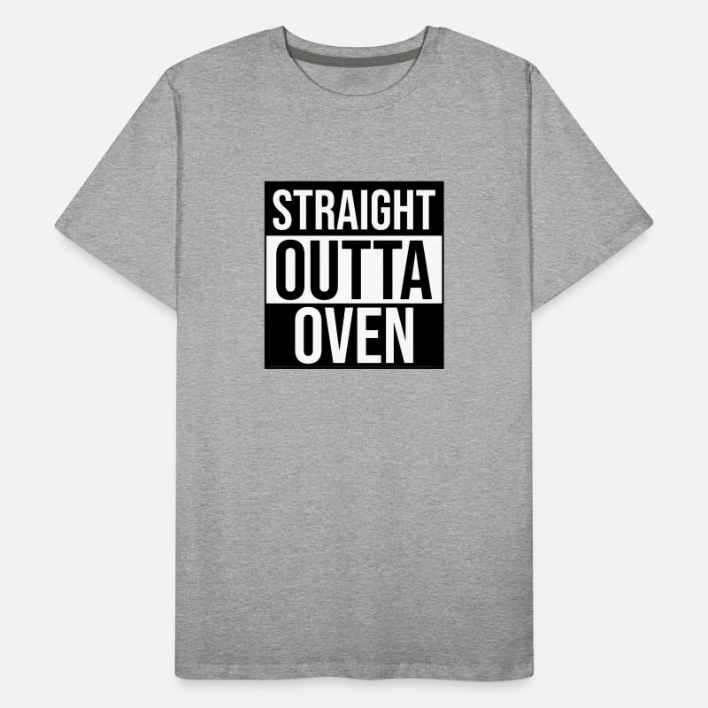 Bäcker Ofen backen Beruf Geschenk idee Gebäck Männer Premium Bio T-Shirt