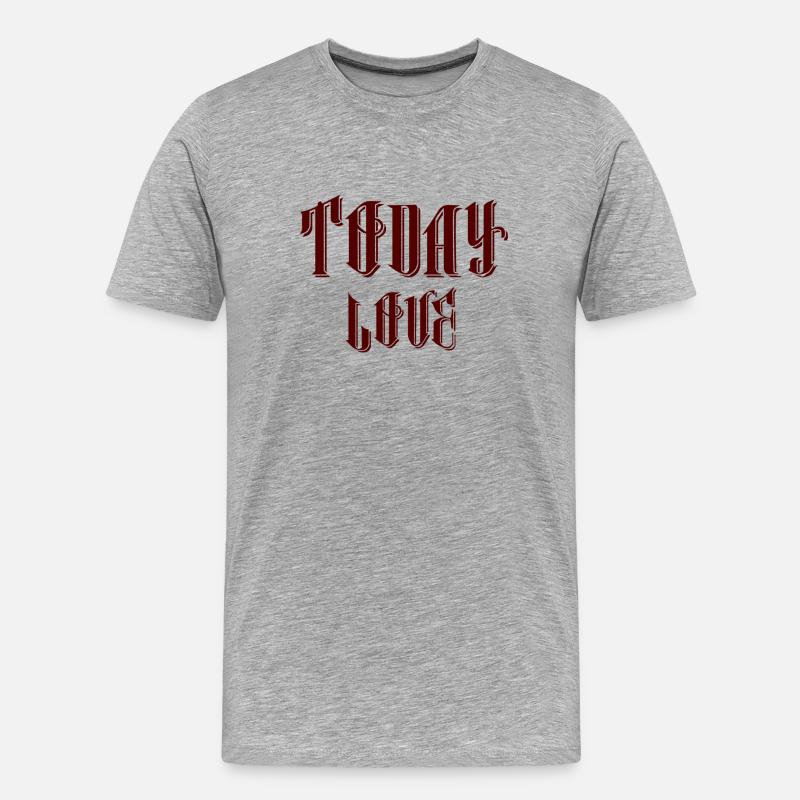 CHEERS - Männer Premium Bio T-Shirt - Grau meliert