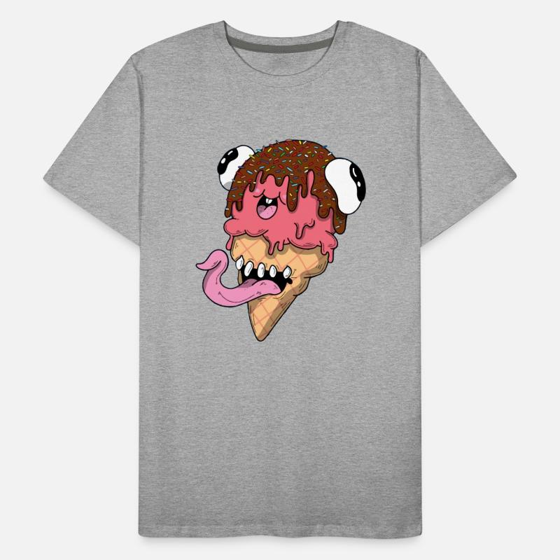 Échantillon de glace T-shirt bio Premium Homme