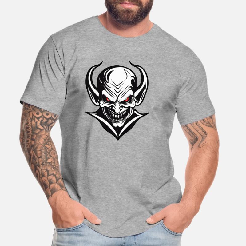 Devil / Hell / Horror / Devilish / Evil Men's Premium Organic T-Shirt