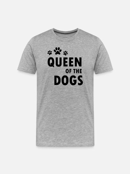 Dog Hund - Men's Premium Organic T-Shirt - heather grey