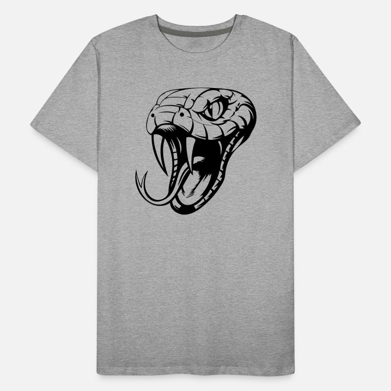 Serpent T-shirt bio Premium Homme