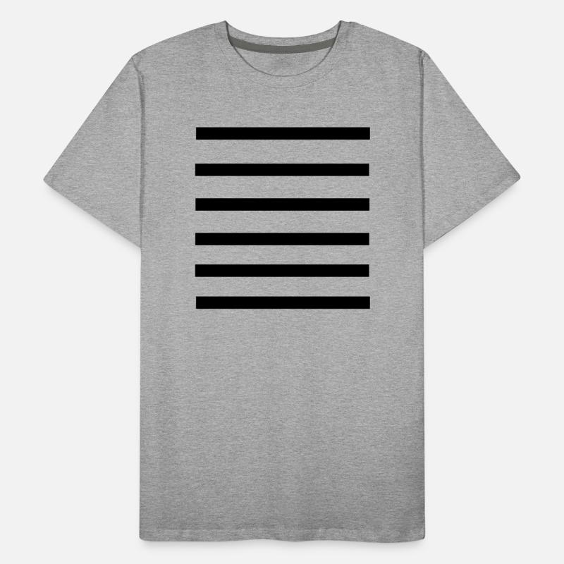 stripes_pattern_line Men's Premium Organic T-Shirt