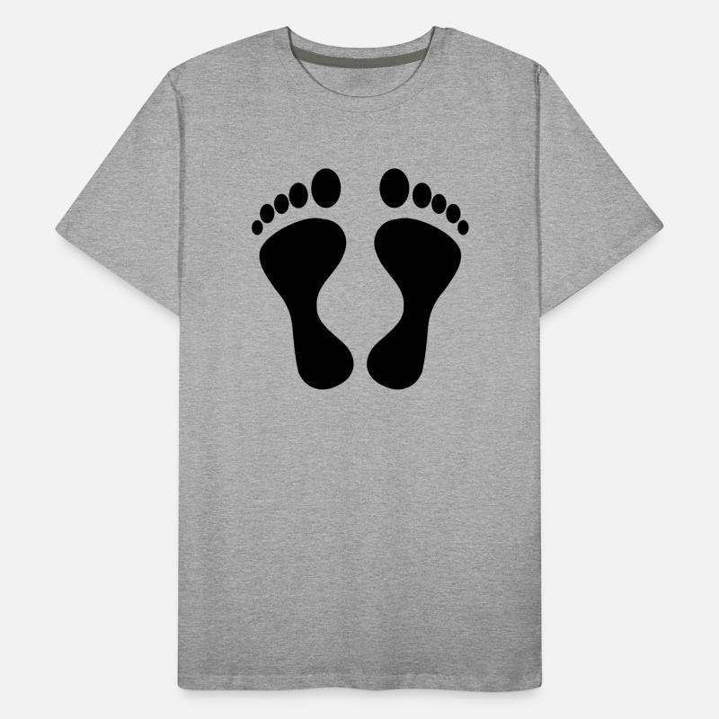 pied T-shirt bio Premium Homme