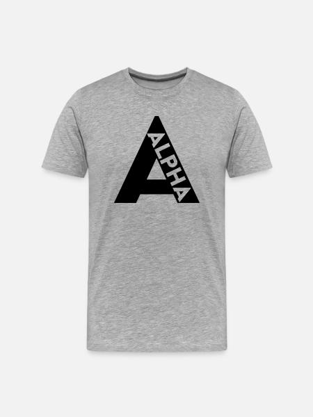 Game A - Men's Premium Organic T-Shirt - heather grey