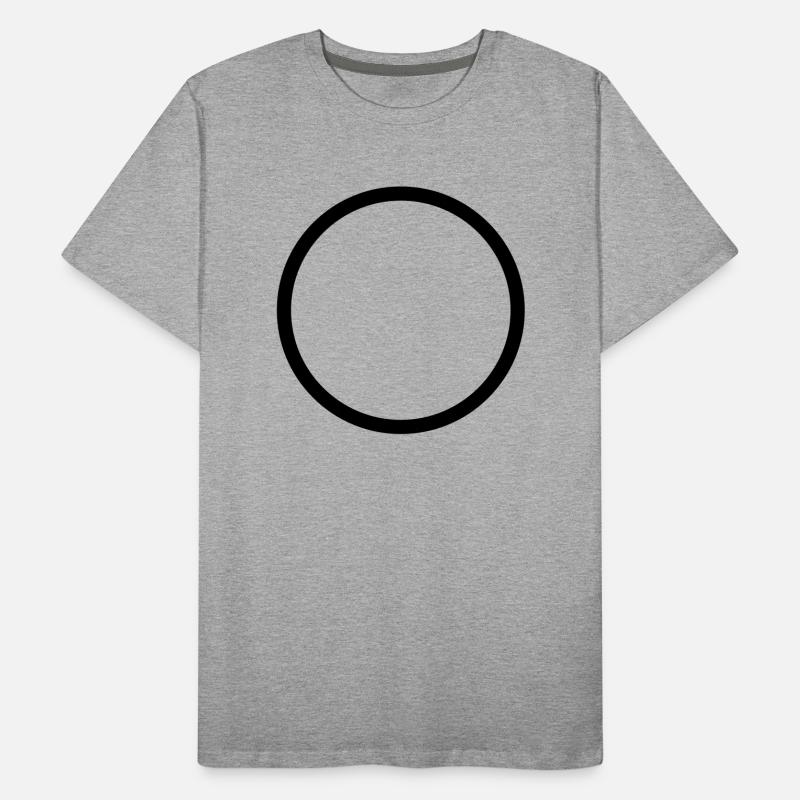 circle Men's Premium Organic T-Shirt