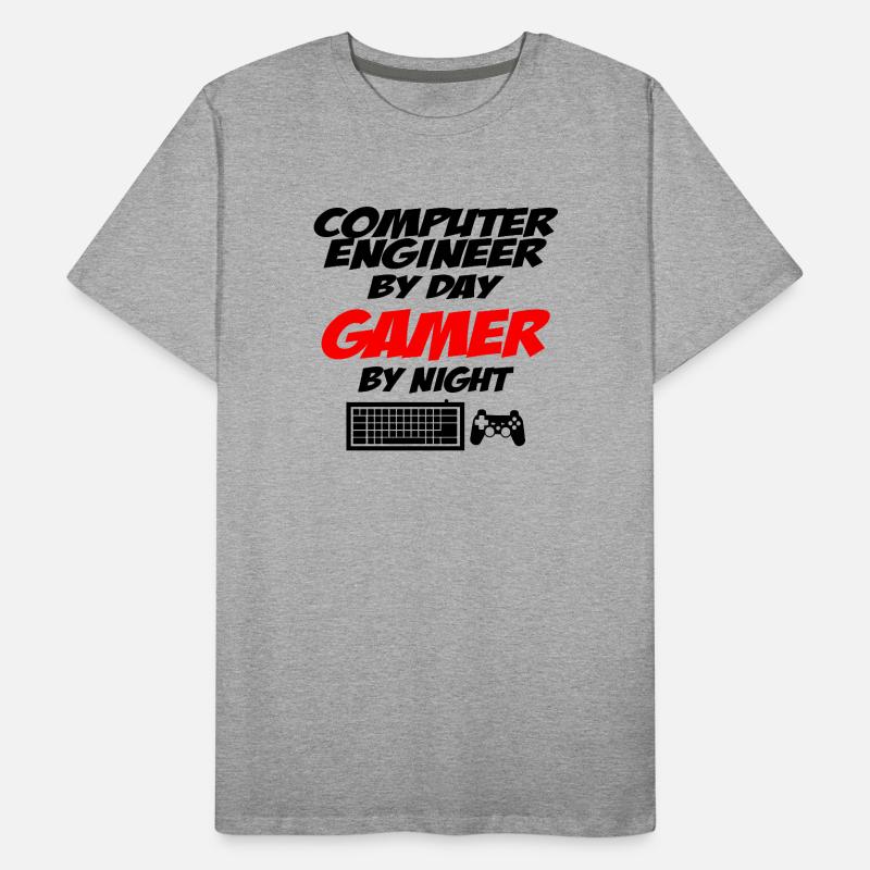 Computer engineer Männer Premium Bio T-Shirt
