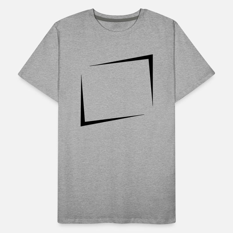 Cool shield rectangle Men's Premium Organic T-Shirt
