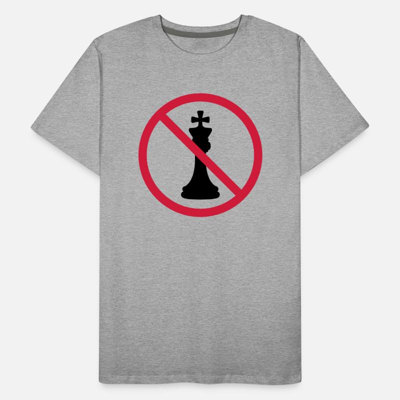 No Chess King Men's Premium Organic T-Shirt