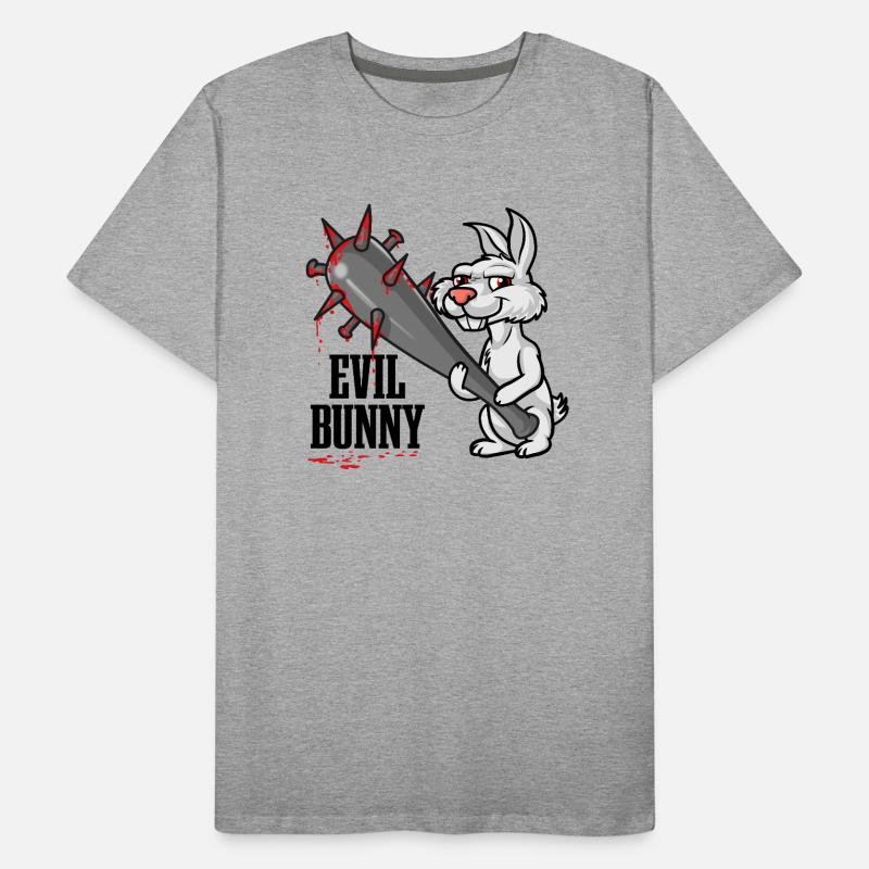 Evil Rabbit | Evil Hasi | Evil Rabbit Men's Premium Organic T-Shirt