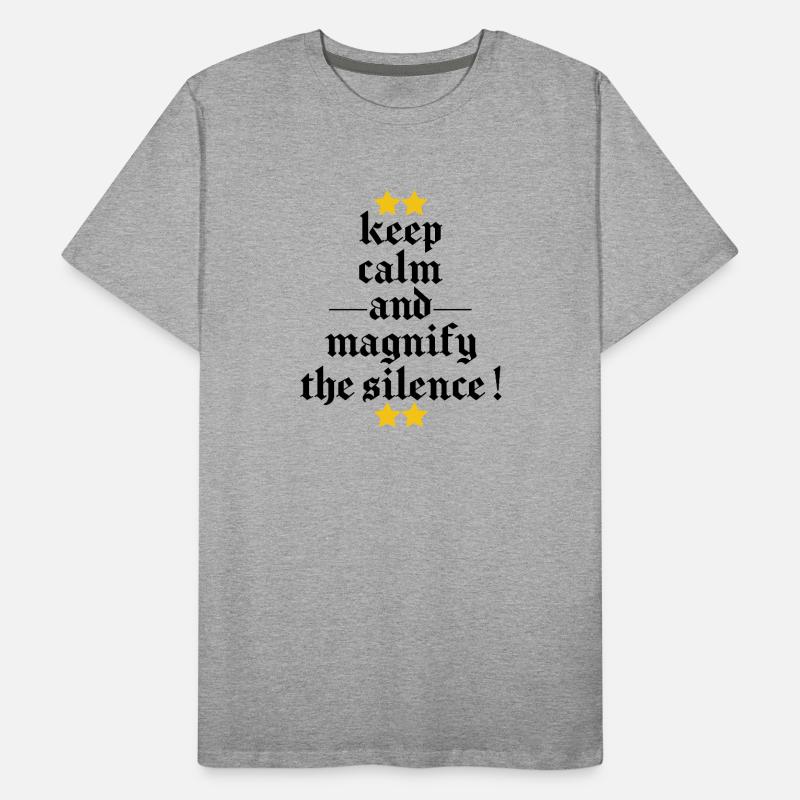 keep calm Men's Premium Organic T-Shirt