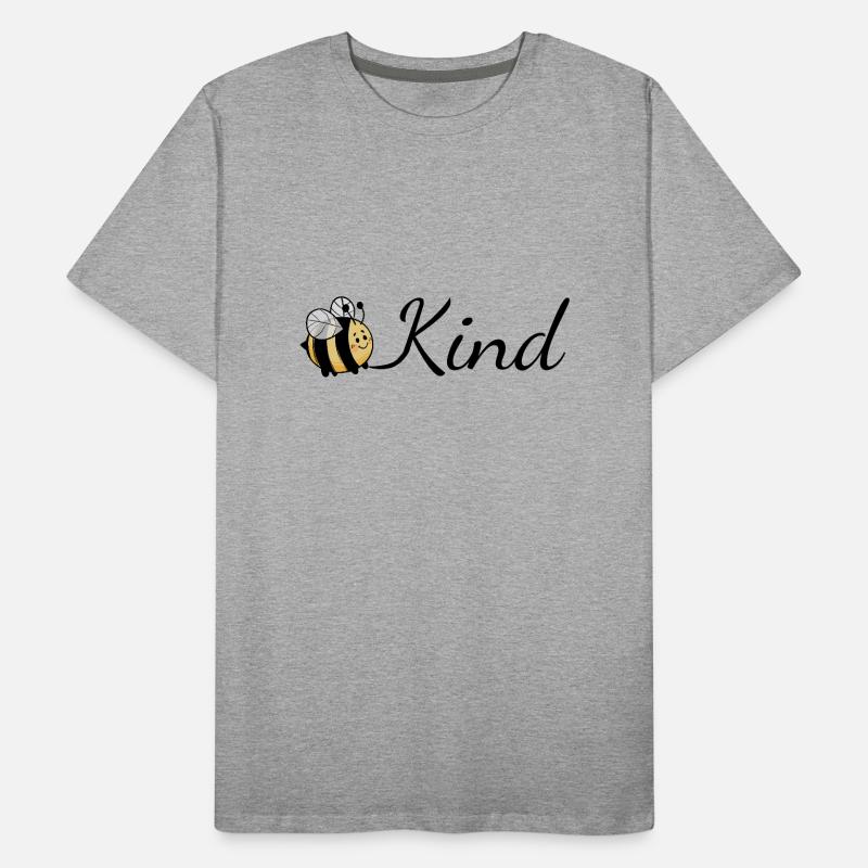 Bee Kind Männer Premium Bio T-Shirt