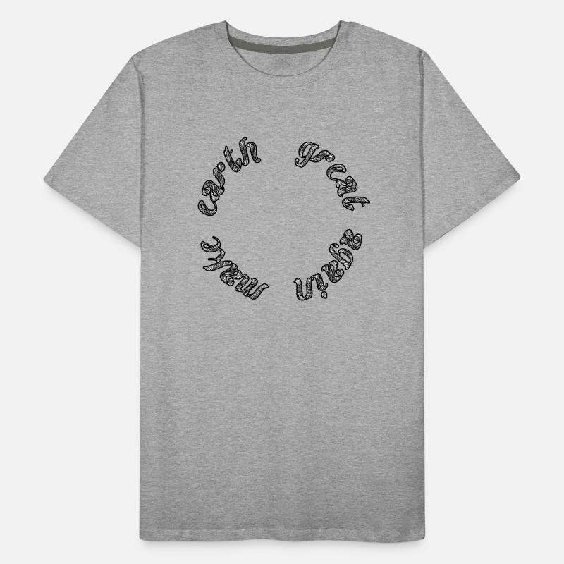 make earth great again Männer Premium Bio T-Shirt