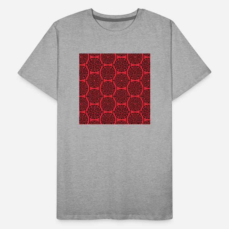 Chinese pattern Men's Premium Organic T-Shirt