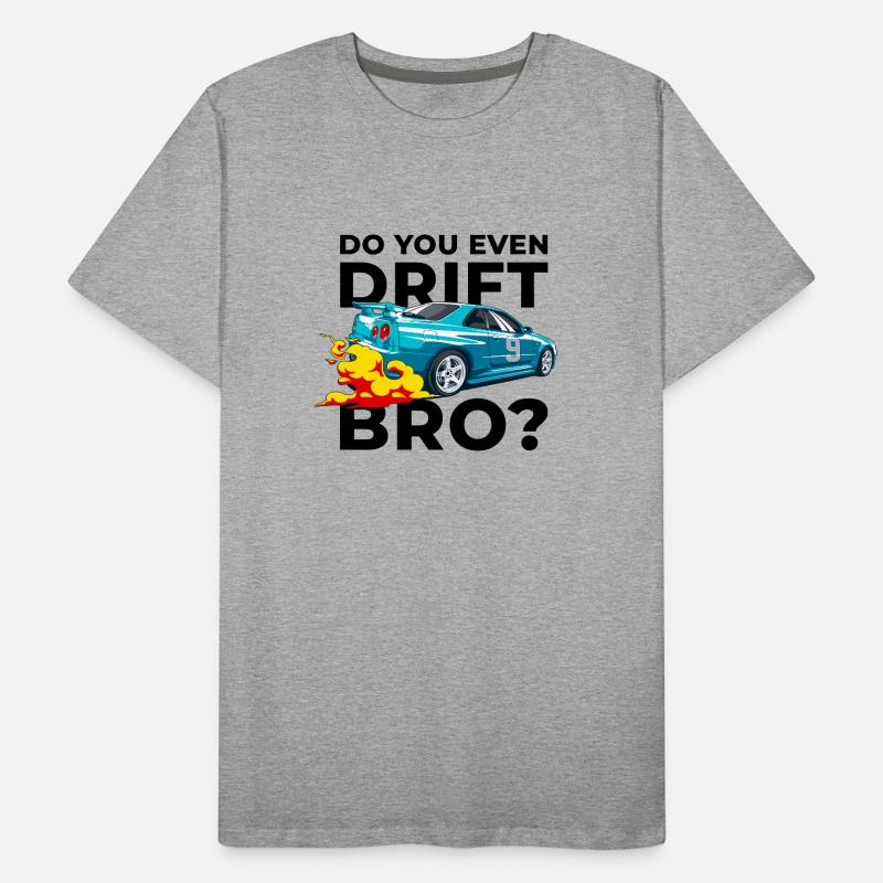 Funny car design gift idea Männer Premium Bio T-Shirt
