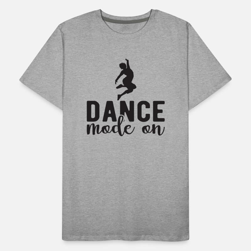 Mode Danse activé T-shirt bio Premium Homme