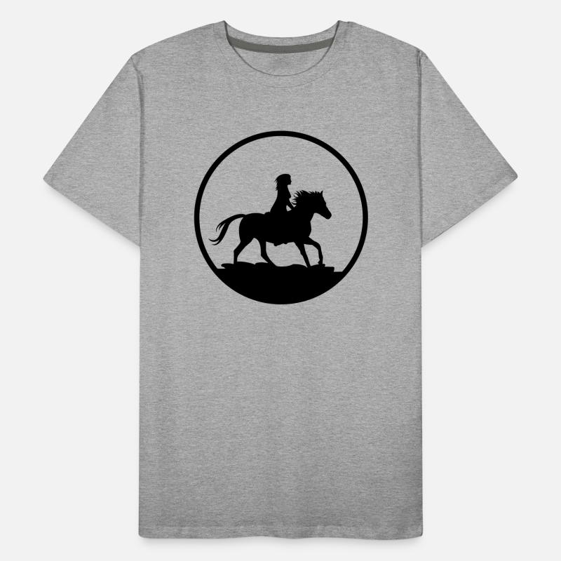 cavalier T-shirt bio Premium Homme