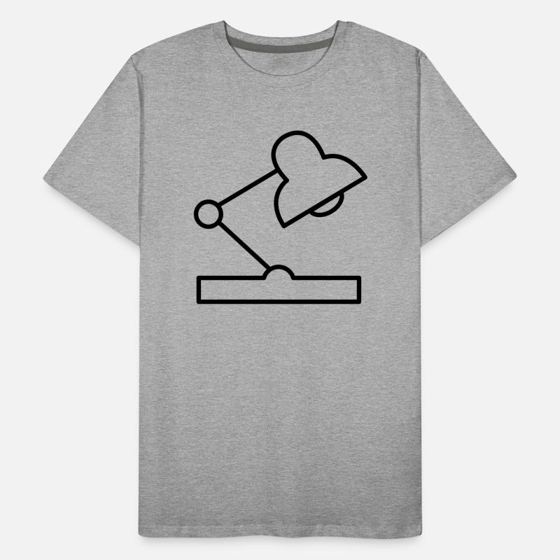 lampe de bureau T-shirt bio Premium Homme