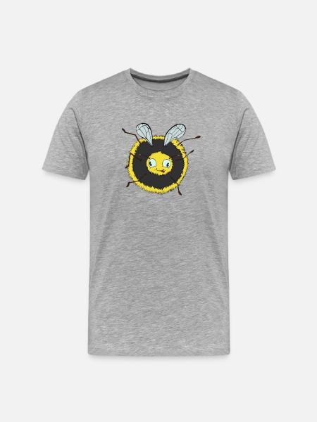 Hummel - Männer Premium Bio T-Shirt - Grau meliert